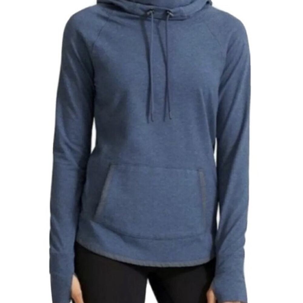 Athleta Blue Pullover Hoodie - Small